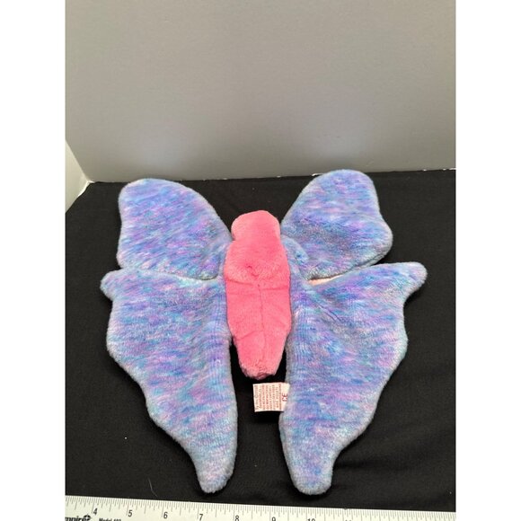 Ty Beanie Buddies Collection Flitter Butterfly Plush 2000 Tie-Dye Multicolor Sof - Picture 3 of 5